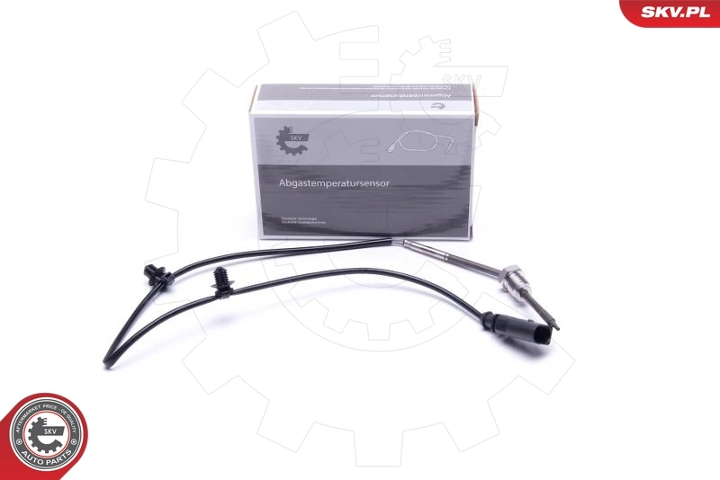 Sensor, exhaust gas temperature